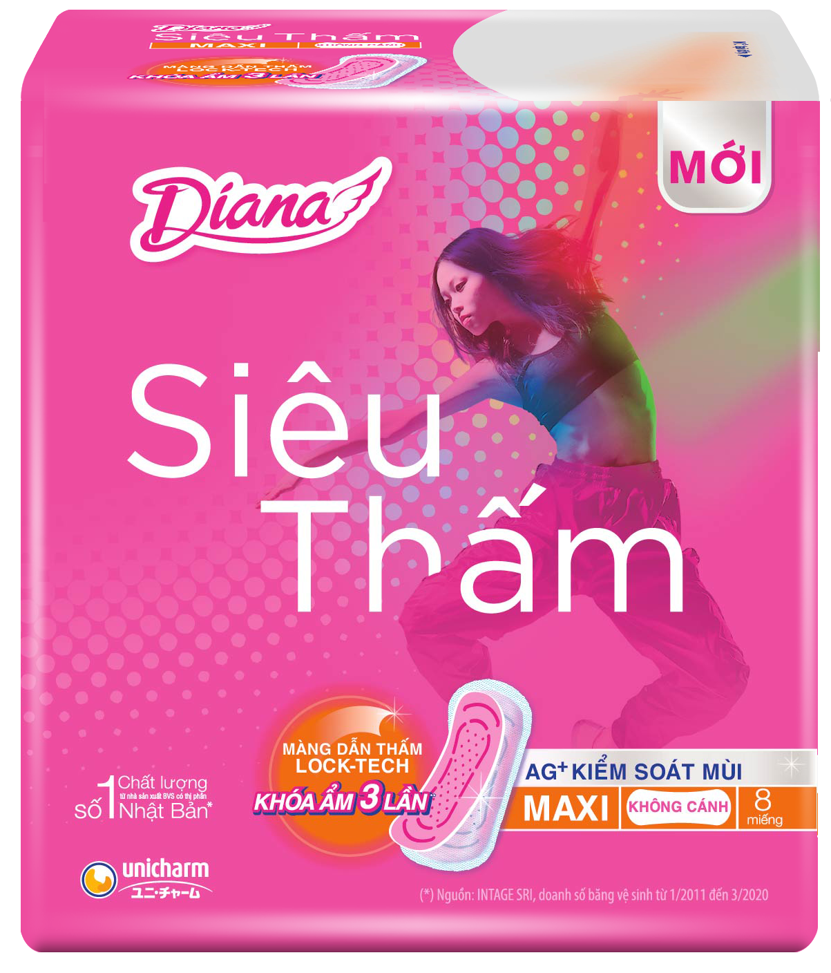 Diana Siêu Thấm Maxi Không Cánh